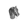 Casting Horse Head Post Cap 4"