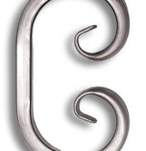 Scroll Square Tube 1/2" - SC215