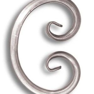 Scroll Square Tube 1/2" - SC216