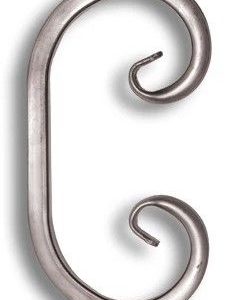 Scroll Square Tube 1/2" - SC220